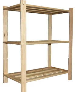 Brico Baseline Rek 3 Legplanken In Massief Den 90X70X30Cm Clearance