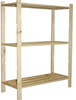 Brico Baseline Rek 3 Legplanken In Massief Den 90X70X30Cm Clearance