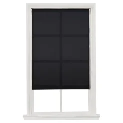 Baseline Rolgordijn Lichtdoorlatend Zwart 120X175Cm-Brico Outlet