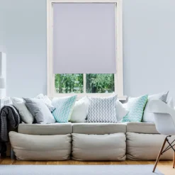 Baseline Rolgordijn Verduisterend Wit 90X175Cm-Brico Outlet