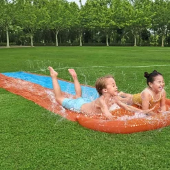 Bestway H2Ogo Dubbele Waterglijbaan 4,88 Mtr-Brico Clearance