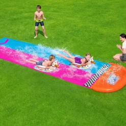Bestway H2Ogo! Waterglijbaan Lama Rama Race-Brico Clearance