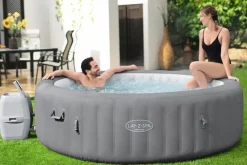 Bestway Jacuzzi Lay-Z Spa 60135 1350L Gris O236X71Cm-Brico