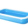 Bestway Opblaasbaar Zwembad Family Pool Rechthoekig Blauw 305X183X46Cm-Brico Online