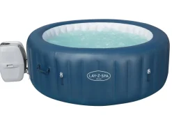 Bestway Opblaasbare Jacuzzi Lay-Z-Spa Milan Airjet Plus Blauw 916L O196X71Cm-Brico Online