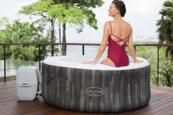 Bestway Opblaasbare Jacuzzi Lay-Z-Spa Bahamas Airjet 669L 4Pers O180X66Cm-Brico New