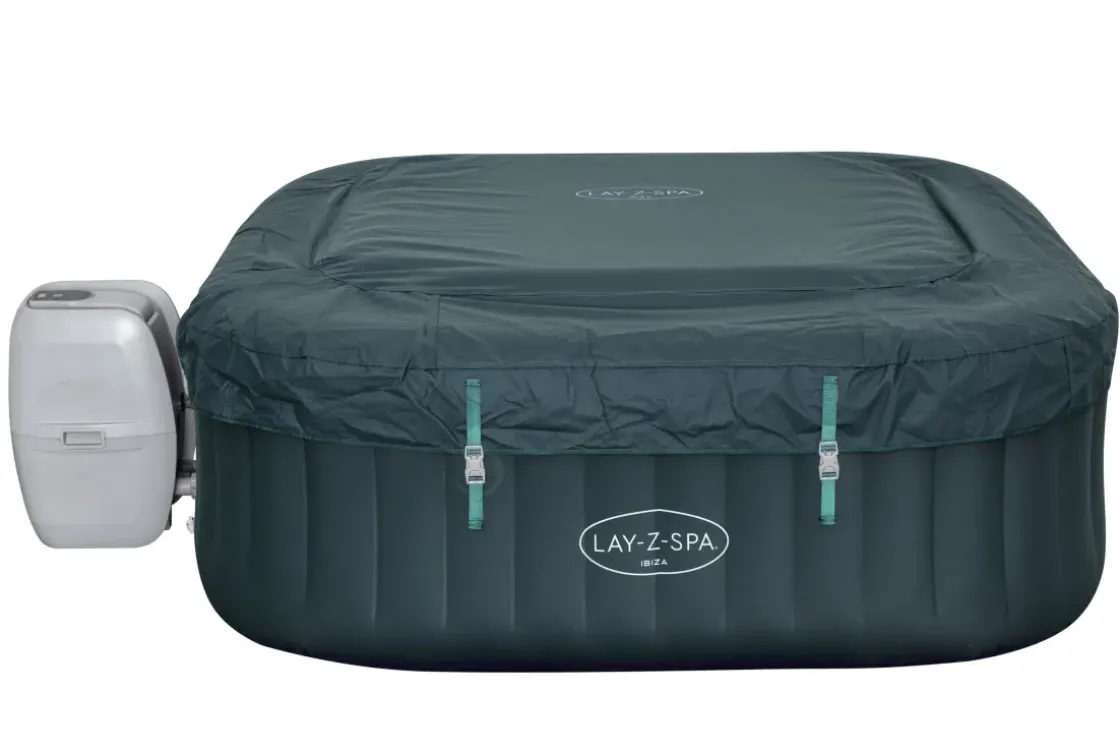 Bestway Opblaasbare Jacuzzi Lay-Z-Spa Ibiza Airjet 806L Groen 180X180X66Cm-Brico