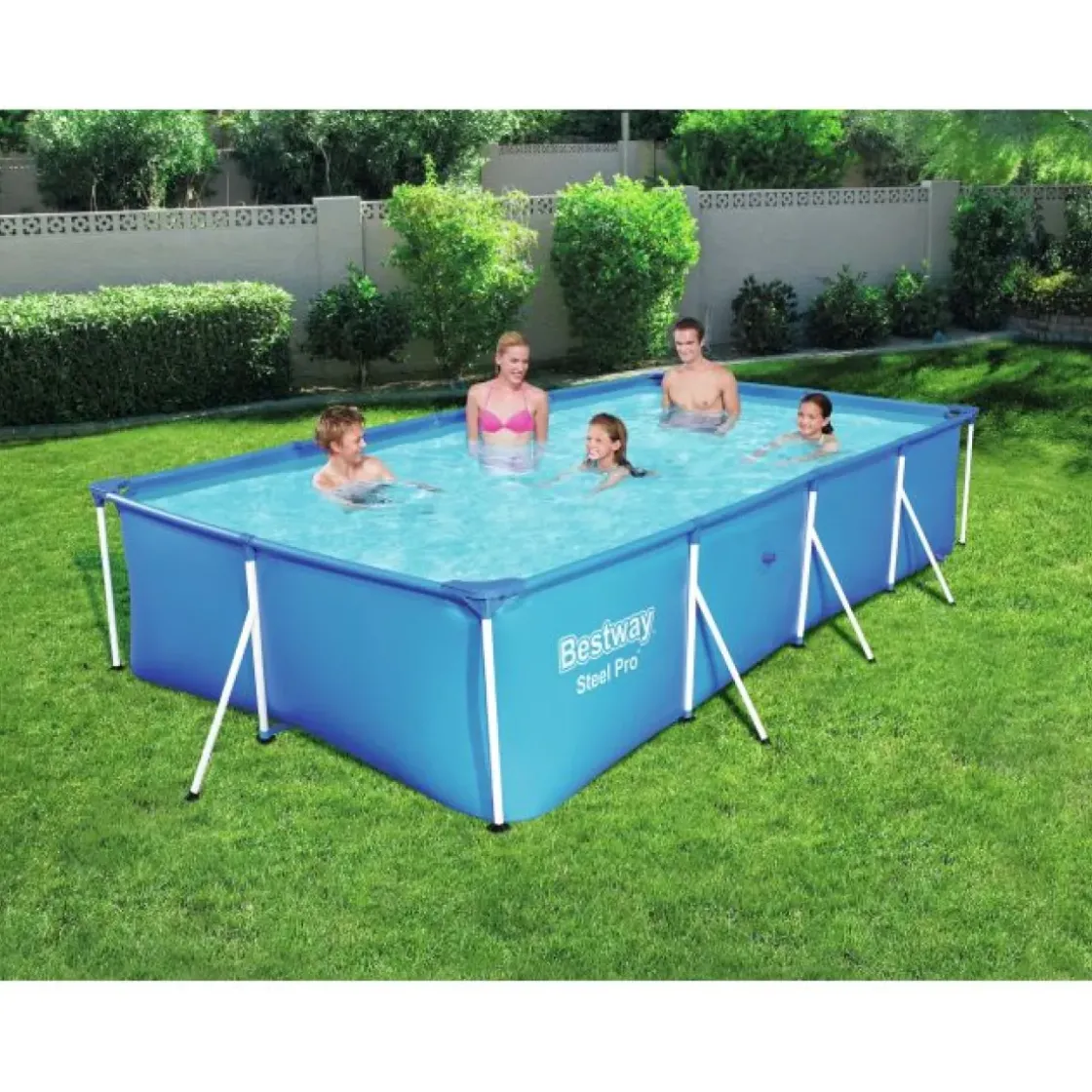 Bestway Opzetzwembad Steel Pro Power 300X201X66Cm-Brico Online