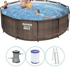 Bestway Zwembad Steel Pro Max Rotan 366 Cm-Brico Clearance