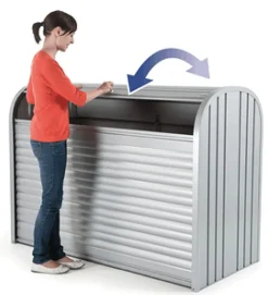 Biohort Opbergbox Storemax 120 Donkergrijs Metallic 73X117Cm-Brico Hot