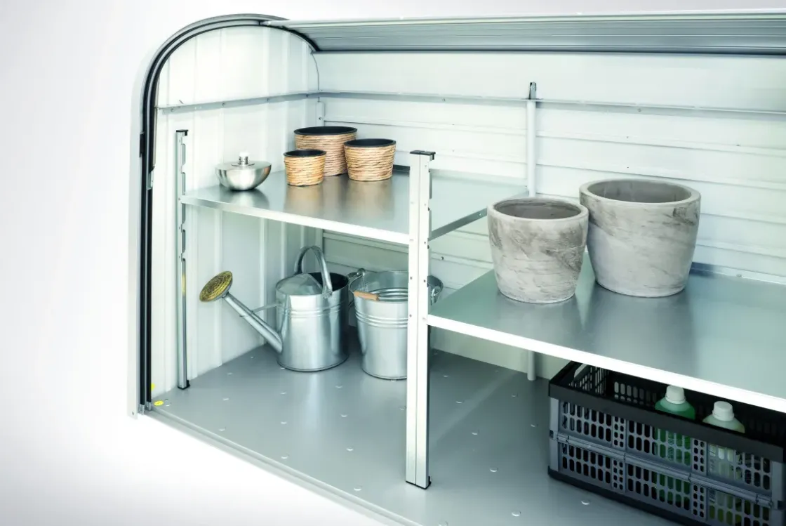 Biohort Opbergbox Storemax 190 Kwartsgrijs Metallic 97X190Cm-Brico Clearance