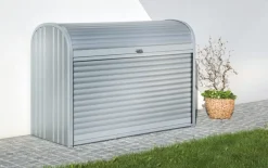 Biohort Opbergbox Storemax 160 Zilver Metallic 78X163Cm-Brico Online