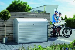 Biohort Opbergbox Storemax 160 Zilver Metallic 78X163Cm-Brico Online