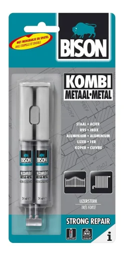 Brico Bison Universele Epoxylijm Kombi Metaal Crd 24Ml Clearance