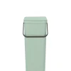 Brico Brabantia Afvalemmer Sort&Go 40L Jade Groen Clearance