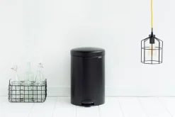 Brico Brabantia Pedaalemmer Newicon Matt Black 20L Discount