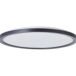 Brico Brilliant Plafondlamp Brennan Zwart 29,4Cm Warm Wit 24W Best