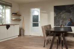 Cando Hordeur Premium - Magnetische Hordeur - Wit Profiel - Grijs Gaas - 100X235Cm-Brico Clearance