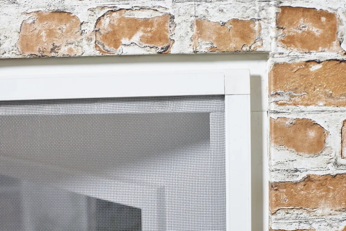 Cando Hordeur Standaard - Scharnierende Hordeur - Wit Profiel - Grijs Gaas - 92X212Cm-Brico Sale