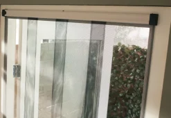 Cando Horgordijn Standaard - Grijs Profiel - Grijs Gaas - 95X235Cm-Brico Outlet