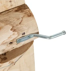 Cartri Tuinpoort Natuurlijk Kastanjehout 100X100Cm-Brico Outlet