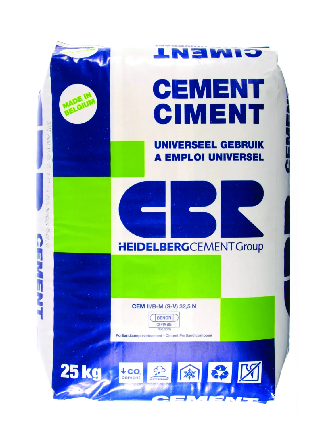Brico Cbr Cement Cem Ii 32,5N 25Kg + Pallet 3004837 Clearance