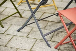 Central Park Bistrotafel Stacy Antraciet Staal 110X70Cm-Brico Sale