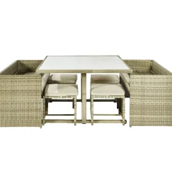 Central Park Dining Loungeset Capri Naturel 7-Delig-Brico Hot
