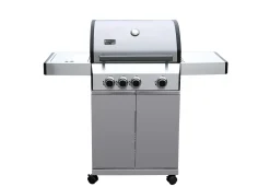 Central Park Gasbarbecue Laredo 13,5Kw Zilver-Brico Hot