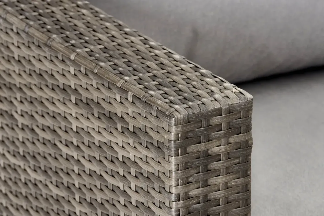 Central Park Hoekbank Loungeset Alea 3-Delig Staal Wicker-Brico Online