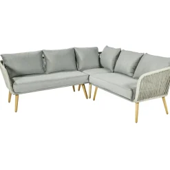 Central Park Ischia Aluminium/Textiel Loungeset 214X214Cm-Brico New