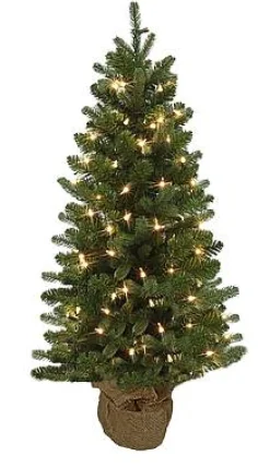 Brico Central Park Mini Kunstkerstboom Met Verlichting 90Cm Best