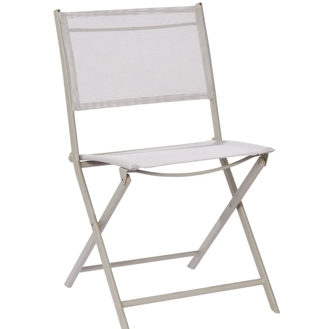 Central Park Strandstoel Stacy Textileen Taupe 52,5X46X81Cm-Brico New