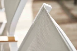 Central Park Tuinstoel Bonifacio Stapelbaar Aluminium/Textileen Taupe-Brico Discount