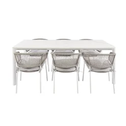 Central Park Tuinstoel Ciotat Aluminium/Wicker 60X61X74Cm-Brico Clearance