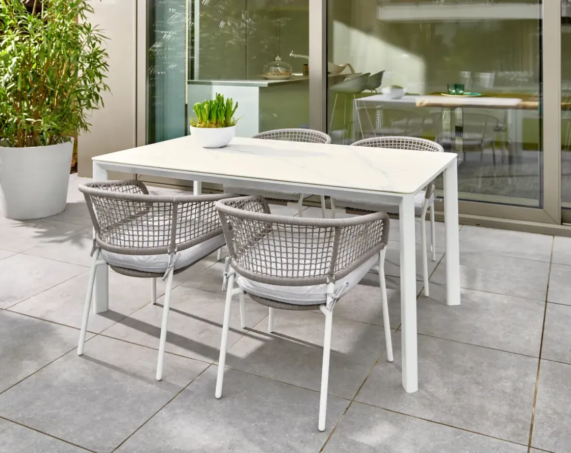 Central Park Tuinstoel Ciotat Aluminium/Wicker 60X61X74Cm-Brico Clearance