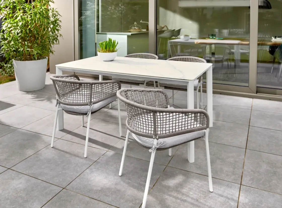 Central Park Tuinstoel Ciotat Aluminium/Wicker 60X61X74Cm-Brico Clearance