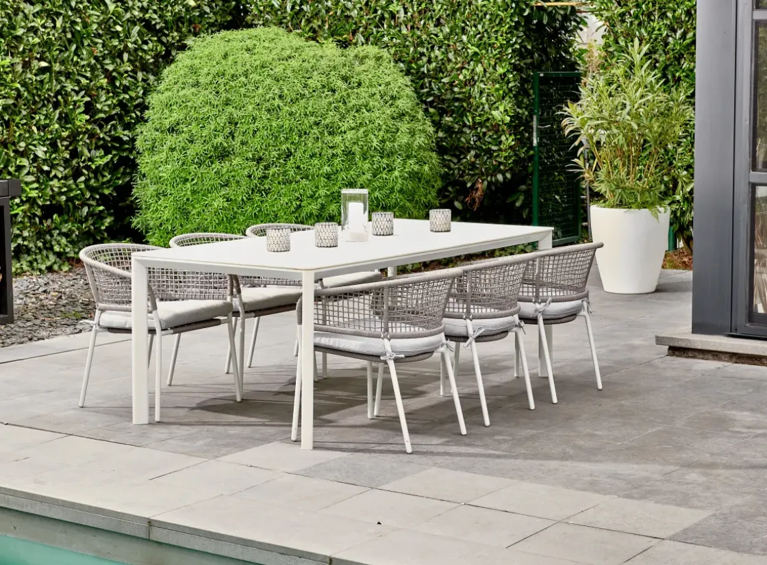 Central Park Tuinstoel Ciotat Aluminium/Wicker 60X61X74Cm-Brico Clearance