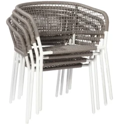 Central Park Tuinstoel Ciotat Aluminium/Wicker 60X61X74Cm-Brico Clearance