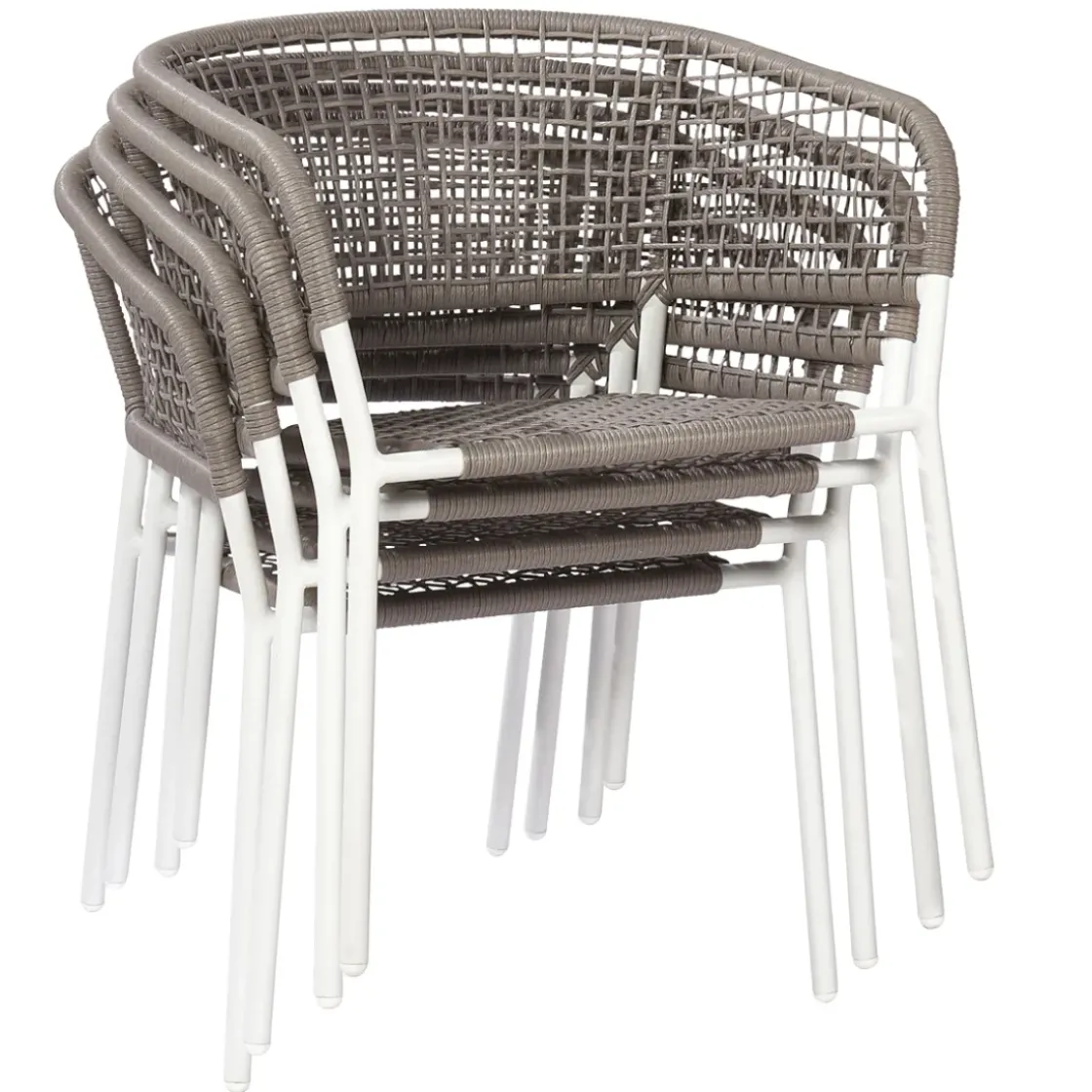 Central Park Tuinstoel Ciotat Aluminium/Wicker 60X61X74Cm-Brico Clearance