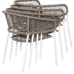 Central Park Tuinstoel Ciotat Aluminium/Wicker 60X61X74Cm-Brico Clearance