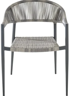 Central Park Tuinstoel Collioure Aluminiuim/Wicker 60X56,5X78Cm-Brico Sale