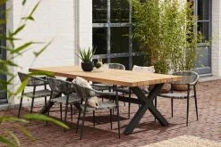 Central Park Tuinstoel Collioure Aluminiuim/Wicker 60X56,5X78Cm-Brico Sale