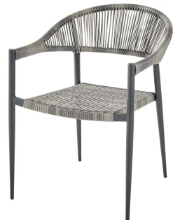 Central Park Tuinstoel Collioure Aluminiuim/Wicker 60X56,5X78Cm-Brico Sale