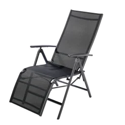 Central Park Tuinstoel Palma Verstelbaar Aluminium/Textileen Antraciet-Brico Sale