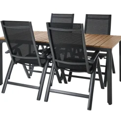 Central Park Tuinstoel Verstelbaar Guillermo Antraciet-Brico New