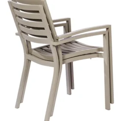 Central Park Tuinstoel Vina Aluminium Grijs-Brico Sale