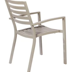 Central Park Tuinstoel Vina Aluminium Grijs-Brico Sale