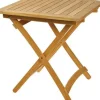 Central Park Tuintafel Belem Opklapaar Teakhout 70X70Cm-Brico New