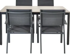 Central Park Tuintafel Levanzo Aluminium 150X90Cm-Brico Best